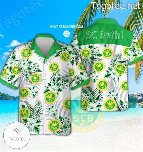 Sc Brühl Logo Hawaiian Shirt And Shorts Bishop Tagotee