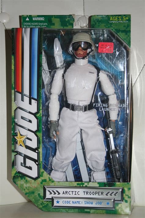 Gi Joe Modern Era Snow Job 12 Figure Parry Game Preserve