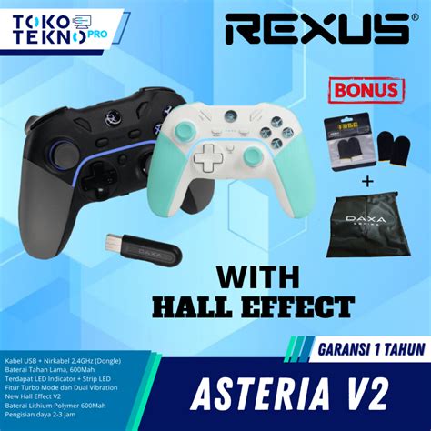 Jual Rexus Daxa Asteria V Gen Ax Wireless Gamepad Joystick Shopee