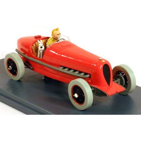 Tintin Modellbil Amilcar Sstc Alfa Romeo P Tintinbutiken