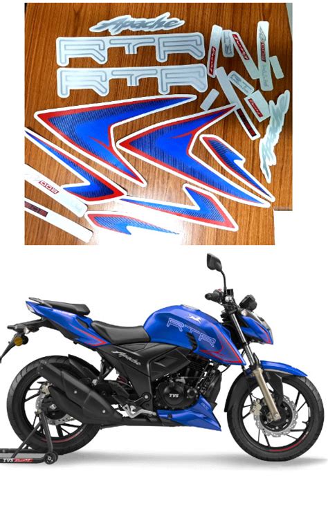 Apache Rtr 200 4v Sticker Apache Rtr 200 4v Original Graphics