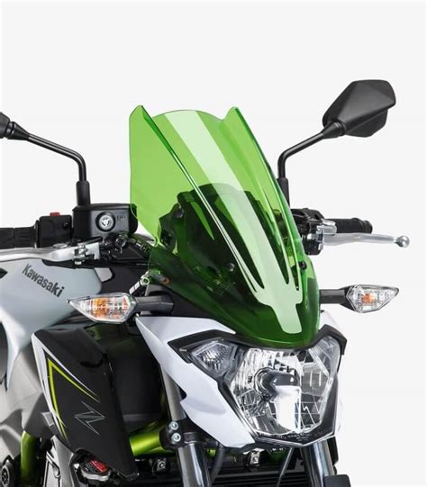 Cúpula Puig Kawasaki Z650 Naked New Generation Touring Verde 9369V