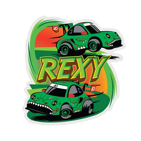 Rexy Car Sticker Ao Racing