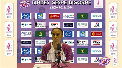 Lfb Conf Rence De Presse Apr S Tarbes St Amand Postup Fr