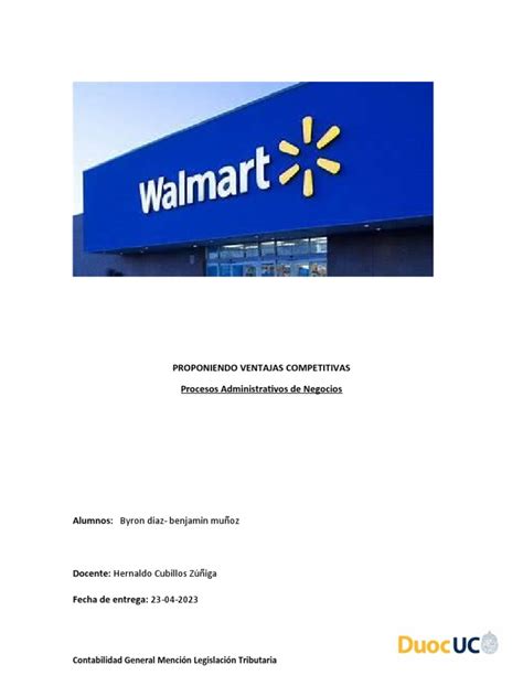 WALMART - Procesos - Administrativos - de - Negocios (Proponiendo ... 