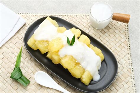 Singkong Thailand Sweet Cassava Made Of Boiled Cassava Sugar And