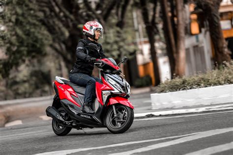 Honda Lan A Scooter Elite Nova Cor Veja O Pre O