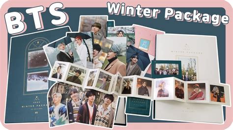 Bts Winterpackage 방탄소년단 2020 윈터패키지 언박싱 Unboxing Bts 2020 Winter