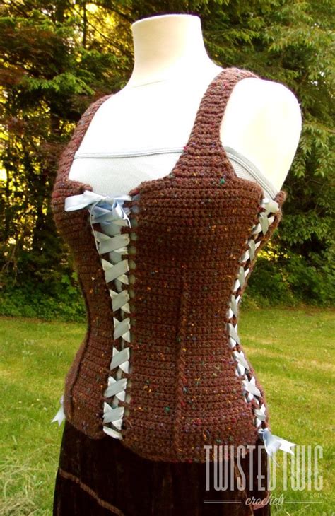 CROCHET PATTERN Gypsy Corset