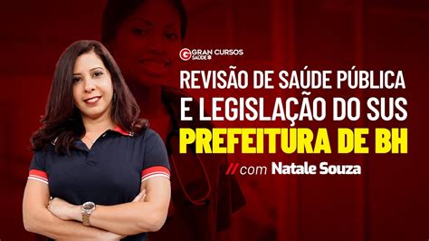 Concurso Prefeitura de BH Revisão de Saúde Pública e Legislação do