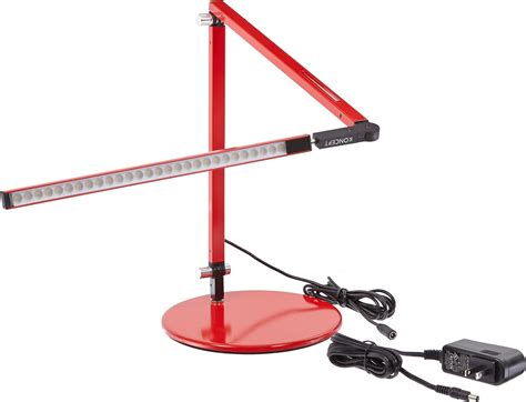 Amazon Co Jp Koncept Z Bar Led Mini Desk Lamp Ar W Red Dsk