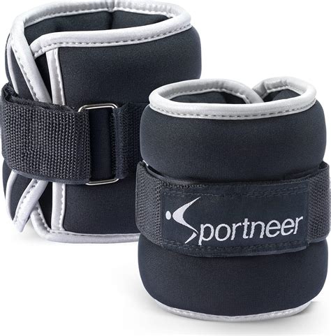 Buy Sportneer Ankle Weights Wrist Weights 1 2 3 4 5 Lbs Pair For Men