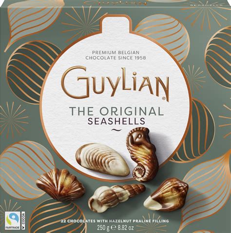 Holleys Fine Foods GUYLIAN The Original Seashells 250g