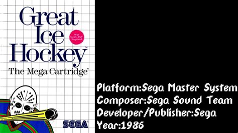 Great Ice Hockey Sega Master System Soundtrack Youtube