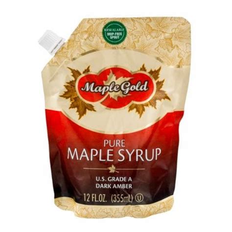 Maple Gold Pure Maple Syrup 12 Oz QFC