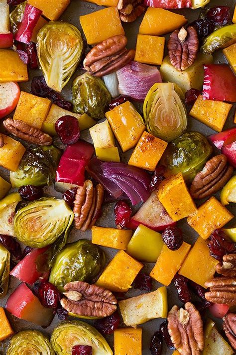 Autumn Roasted Veggies With Apples And Pecans Cooking Classy