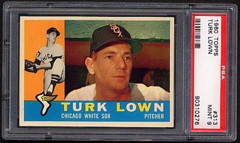 Baseball 1960 Topps Chicago White Sox Joe S 1960 Topps White Sox