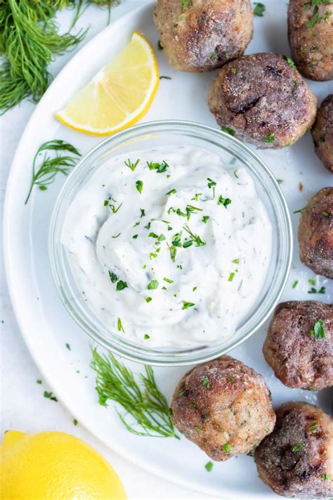 Easy Greek Tzatziki Sauce Recipe Evolving Table