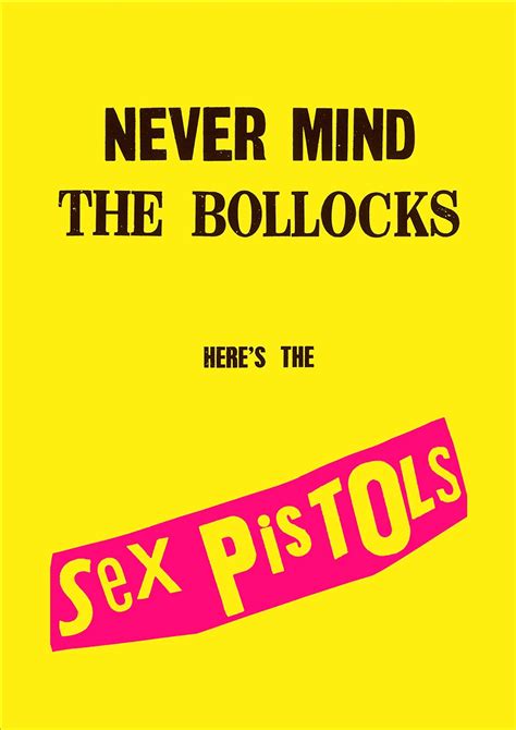 SEX PISTOLS Never Mind The Bollocks Punk A1 Art Poster Etsy