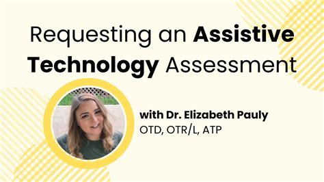 Requesting An Assistive Technology Assessment YouTube