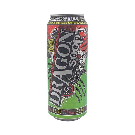 Dragon Soop Strawberry & Lime 500ml - Cheers Liquor Shop