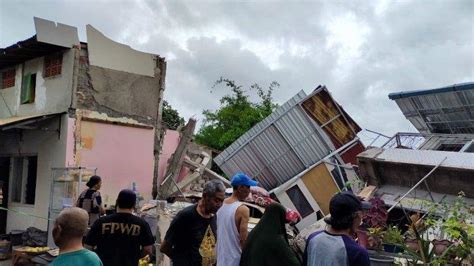 TRAGEDI Rumah Roboh Di Kampung Jawa Denpasar Diduga Akibat Pengeboran