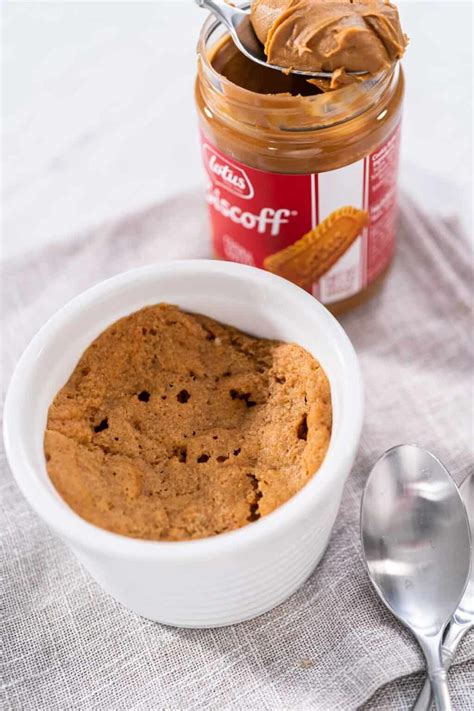 Lotus Biscoff Mug Cake Recipe Colleen Christensen Nutrition