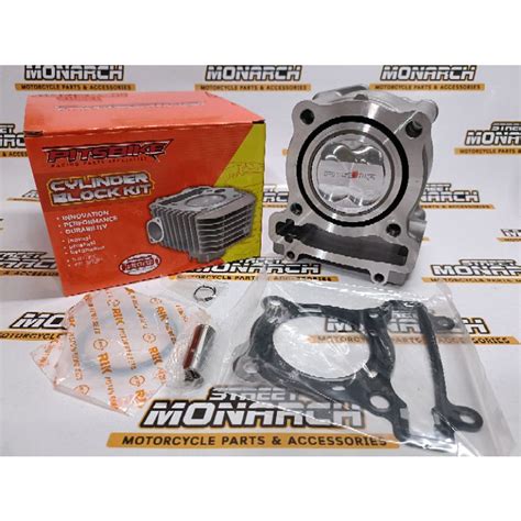 PITSBIKE RACING STEEL BORE KIT WITH SEMI DOME PISTON FOR SNIPER 150