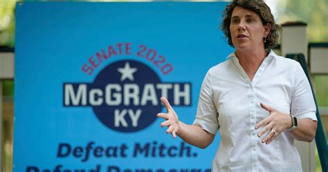 Amy Mcgrath Is Airing A Pro Trump Ad In A Swing State Media Market