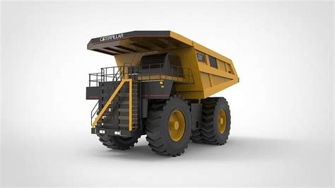 CAT 797F Mining Truck 3D model | CGTrader