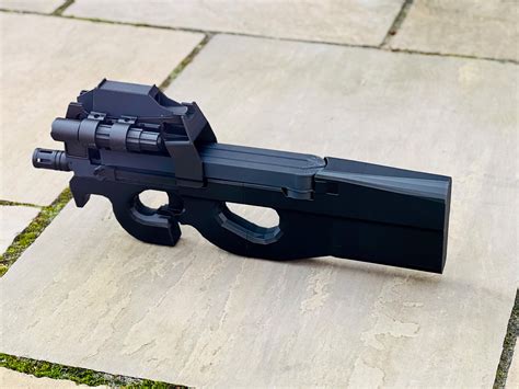 Stargate Sg1 P90 Cosplay Dummy Toy Prop 3d Printed Kit Etsy