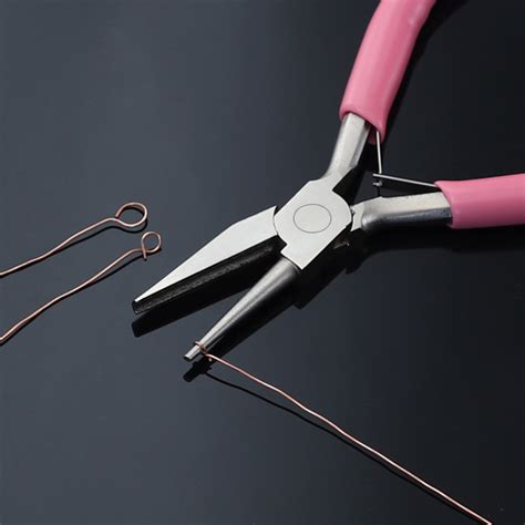 5 Inch Mini Winding Pliers Jewelry Pliers Semi Slot Semi Round Mouth