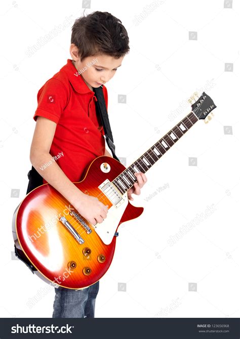 2,850 Kids Playing Electric Guitar Images, Stock Photos & Vectors ...