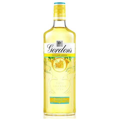 Gin Gordons Sicilian Lemon 700ml Na Bebida Online