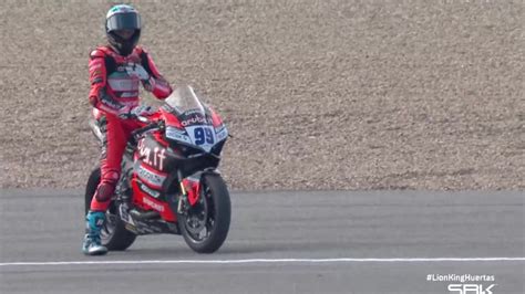 Adri N Huertas Campe N Del Mundo De Supersport En Jerez