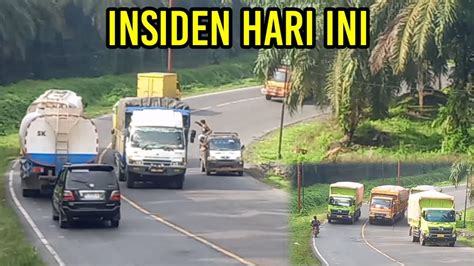 NGERI LEDAKAN BAN CANTER SANGAT KERAS TRUK PICK UP NANJAK MUNDUR