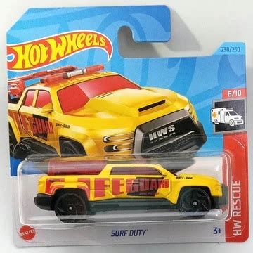 HOT WHEELS SURF DUTY HW RESCUE NOWY Oficjalne Archiwum Allegro