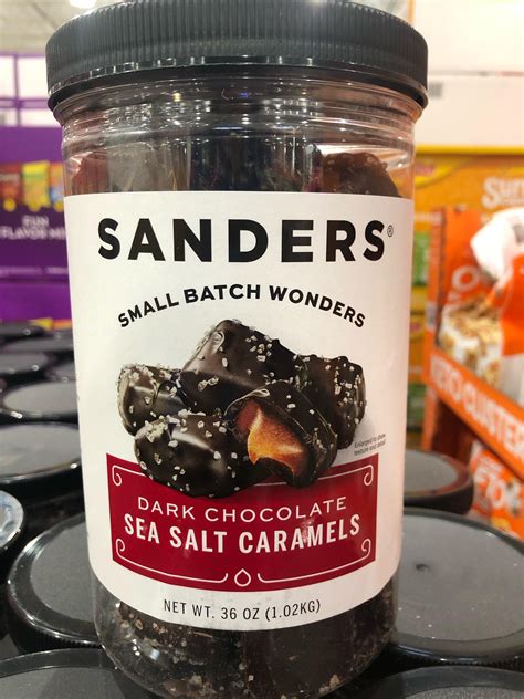 Sanders Dark Chocolate Sea Salt Caramels Rcostco