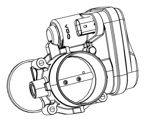 Dodge Journey Throttle Body Engine Mpi Intake Aa Myrtle