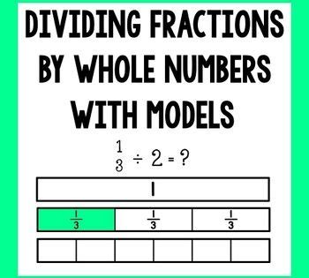 50 Division With Unit Fractions Worksheets For 6th Year On