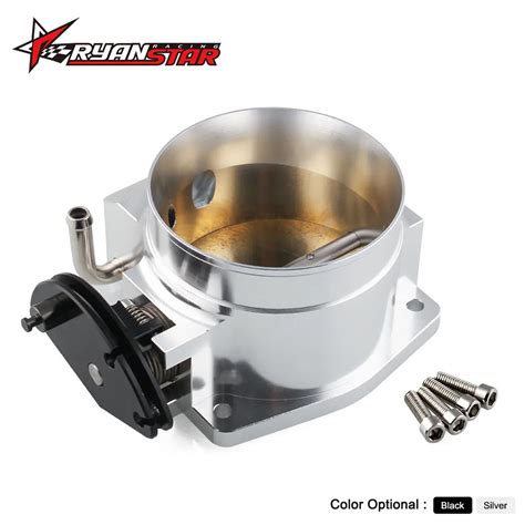 Aluminum Black Silver High Flow Intake Manifold Mm Throttle Body