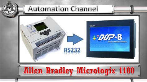 Introuduccion A Un Micrologix 1100 Y Coneccion A Un HMI YouTube