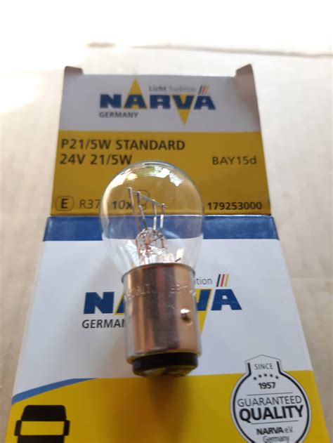 Pcs Narva Bulb Double Contact V Big P W V W