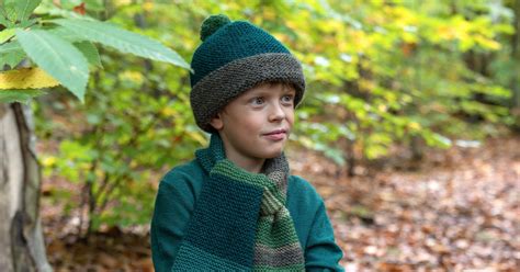 Patron de tricot gratuit pour tricoter une écharpe et un bonnet pour