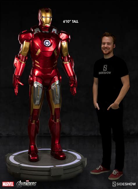 Details For The Sideshow Life Size Iron Man Mark VII Armor The Toyark