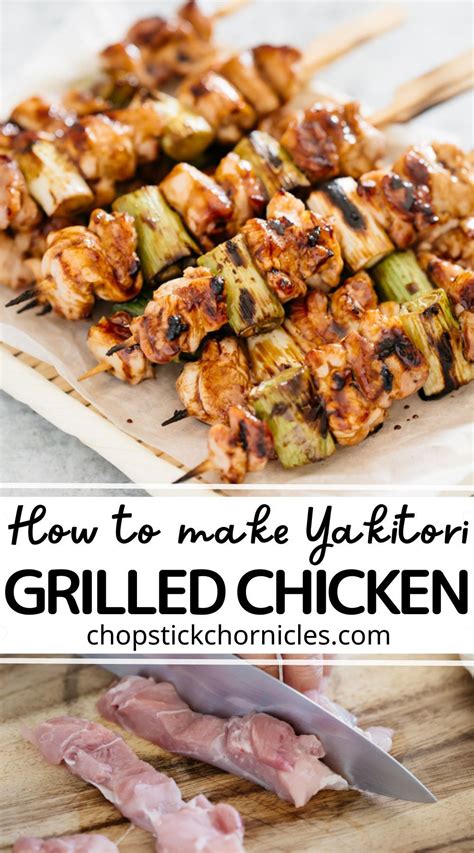 Chicken Yakitori Recipe Chicken Skewer Recipe Ways To Cook Chicken