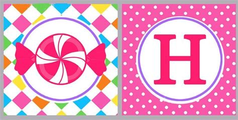 Free Printable Candyland Banner - Printable Word Searches