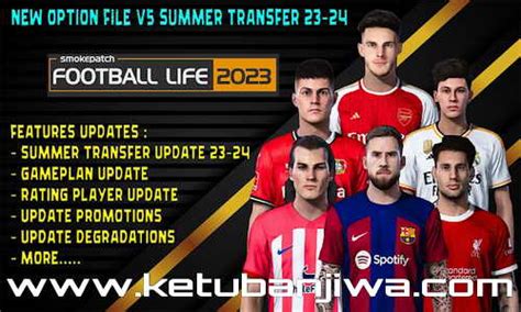 Pes Option File V Summer Transfer Football Life Season