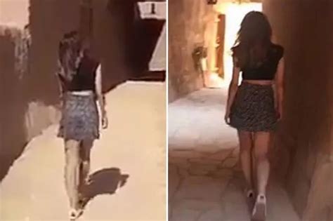 Woman Who Went Viral After Wearing A Mini Skirt In Saudi Arabia Is Released Without Charge