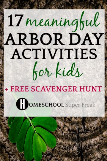 Unique Arbor Day Activities for Kids (Free Arbor Day Lesson Plans ...